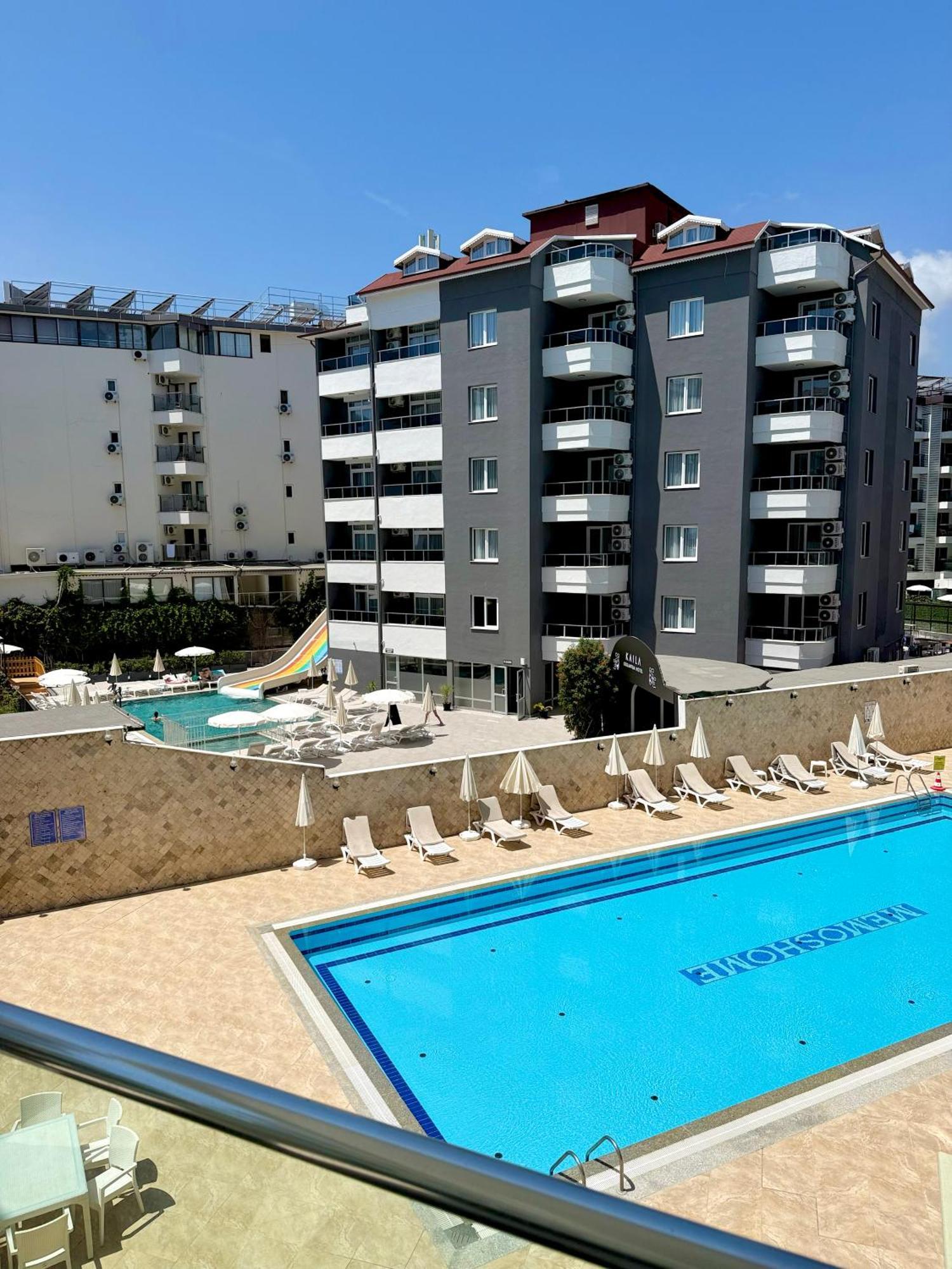Sa Apartments! Beachfront Apartment With Sea View & Pool Alanya Exterior photo