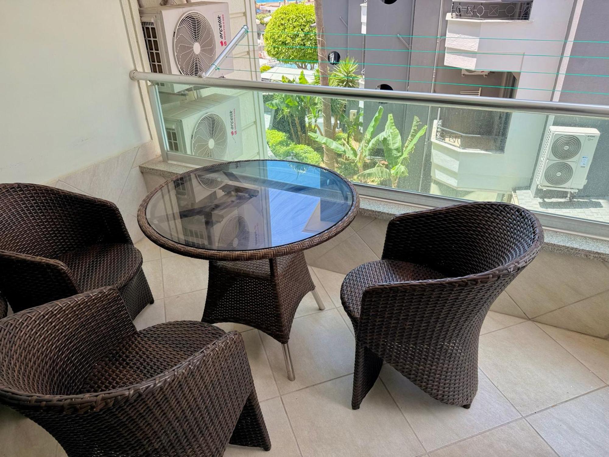 Sa Apartments! Beachfront Apartment With Sea View & Pool Alanya Exterior photo